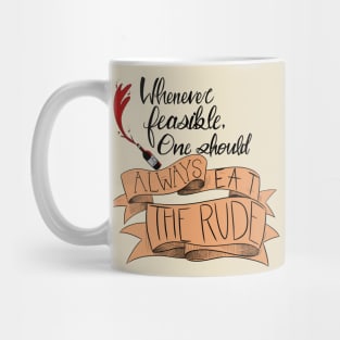 Eat the Rude Mug